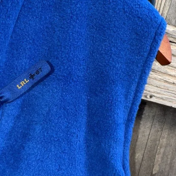 Lauren Ralph Lauren LRL X67 Reversible Vest Quilted/Fleece Zip Up Women's Size S - Picture 14 of 15